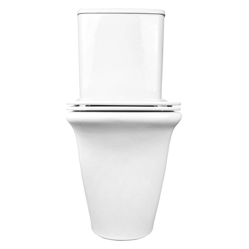 Унитаз-компакт напольный AZARIO Avero AZ-3121 глянцевый белый