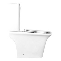 Унитаз-компакт напольный AZARIO Avero AZ-3121 глянцевый белый