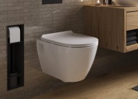 Унитаз подвесной Sanita luxe Art WC.WH/Art/SlimDM.Rim/WHT.G/S1
