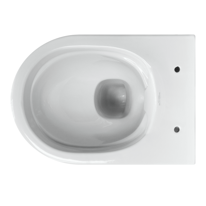 Унитаз подвесной Sanita luxe Art WC.WH/Art/SlimDM.Rim/WHT.G/S1