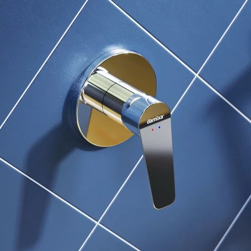 Встраиваемый смеситель для душа и ванны Damixa Galaxy DX7575100 С ВНУТРЕННЕЙ ЧАСТЬЮ