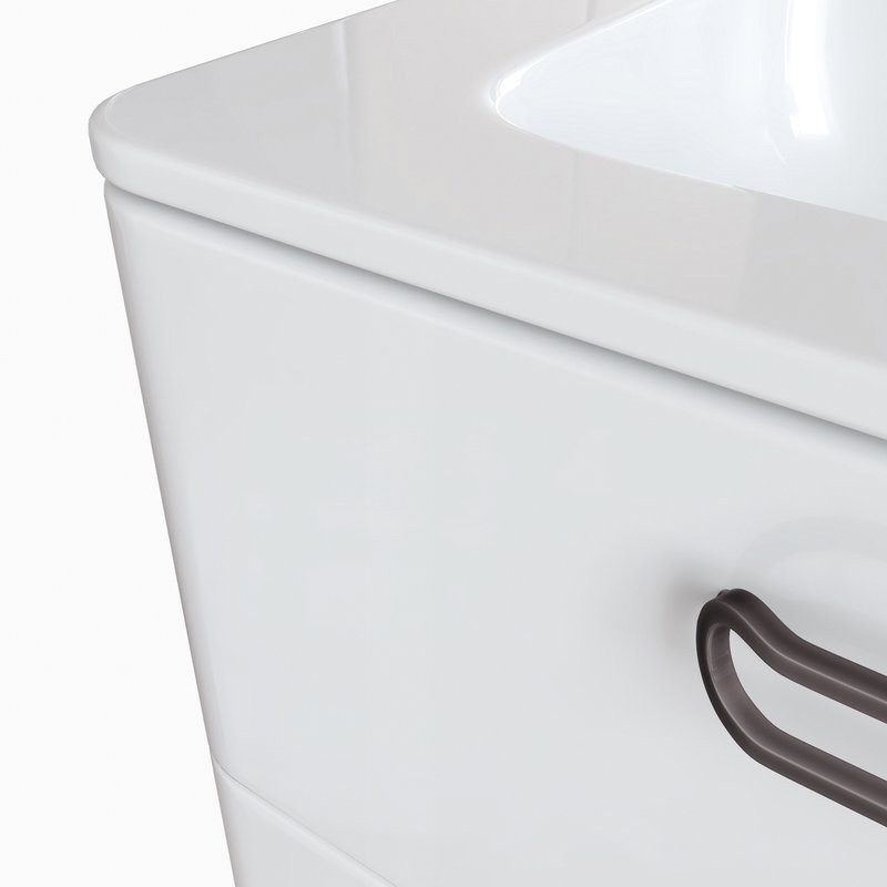 Тумба с раковиной IDDIS Brick 60