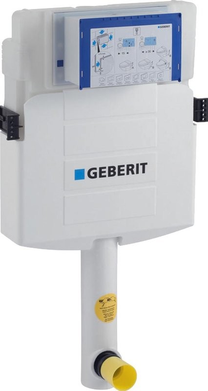 Смывной бачок скрытого монтажа Geberit Sigma 12 UP320 109.300.00.5 для унитазов, с переходником