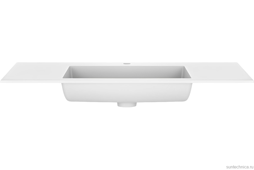 Тумба с раковиной Vincea Chiara 100, камень, с белой раковиной