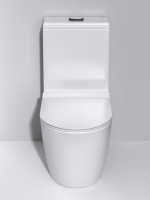 Унитаз-моноблок напольный AM.PM Func C8F8900BSC с черной кнопкой Унитаз-моноблок напольный AM.PM Func C8F8900BSC с черной кнопкой