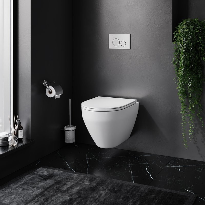 Унитаз подвесной AM.PM Spirit V2.0 FlashClean с микролифтом