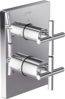 Термостатический смеситель встраиваемый Jacob Delafon Modulo E75395-CP для ванны с душем