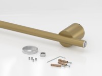 Полотенцесушитель электрический Сунержа Идиллия Master 500 5x60 см, скрытое подключение, золотой шелк, I-образный