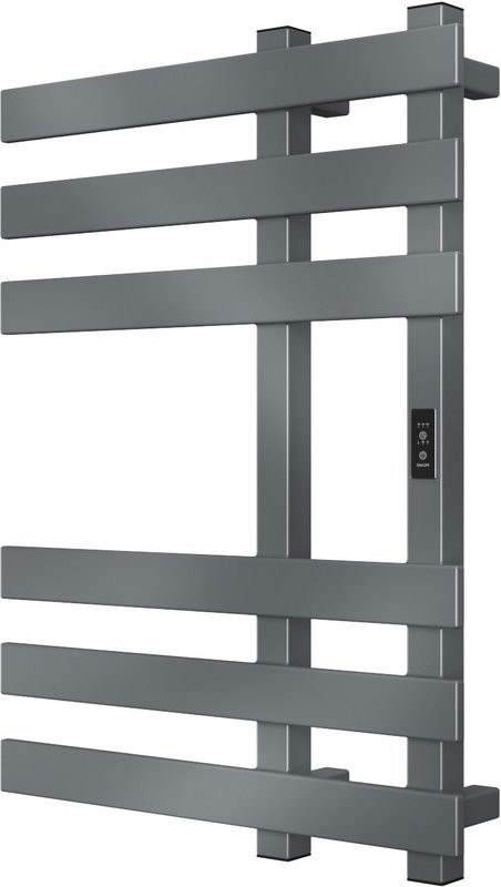 Полотенцесушитель электрический Bauedge Blizzard DB-0113 50х70, темно-серый металлик