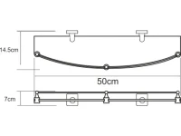 Полка Wasserkraft Dill K-3944 Полка Wasserkraft Dill K-3944