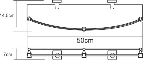 Полка Wasserkraft Dill K-3944