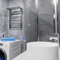 Полотенцесушитель электрический Altasan ПарусПроф 80х50 с полкой, графит
