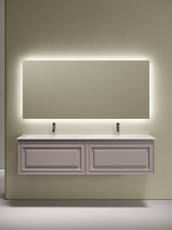 Мебель для ванной комнаты Sancos Very 160 подвесная, doha soft, раковина CN7023