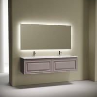 Мебель для ванной комнаты Sancos Very 160 подвесная, doha soft, раковина CN7023