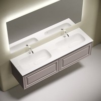 Мебель для ванной комнаты Sancos Very 160 подвесная, doha soft, раковина CN7023