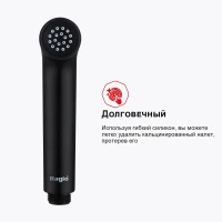Гигиенический душ со смесителем Raglo R03.53.06, черный
