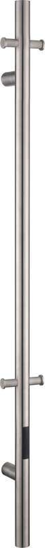 Полотенцесушитель электрический Boheme Uno 726-SGM 150x12, shine gun metal