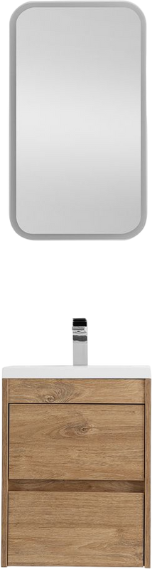 Мебель для ванной комнаты Art&Max Family-M 50 подвесная, harbor golden