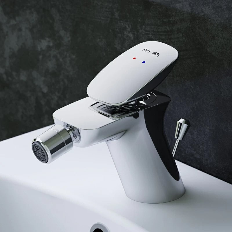 Смеситель для биде AM.PM Spirit V2.0 F70A83100 с донным клапаном