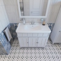 Мебель для ванной комнаты Caprigo Borgo 33427-021.000.00.05 100 белая Мебель для ванной комнаты Caprigo Borgo 33427-021.000.00.05 100 белая