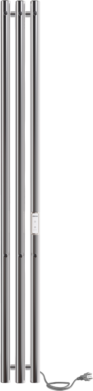 Полотенцесушитель электрический Indigo Style 3 LSE120-13Rt полированный хром