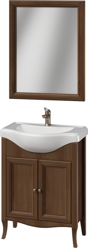 Мебель для ванной комнаты Caprigo Лион 65 орех античный