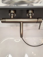 Смеситель для ванны с душем AltroBagno Unione AltroBagnoUnione0222GM оружейная сталь