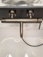 Смеситель для ванны с душем AltroBagno Unione AltroBagnoUnione0222GM оружейная сталь