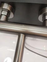 Смеситель для ванны с душем AltroBagno Unione AltroBagnoUnione0222GM оружейная сталь