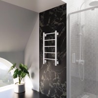 Полотенцесушитель электрический Grota Simple K RAL9016 EL 43х80, матовый белый