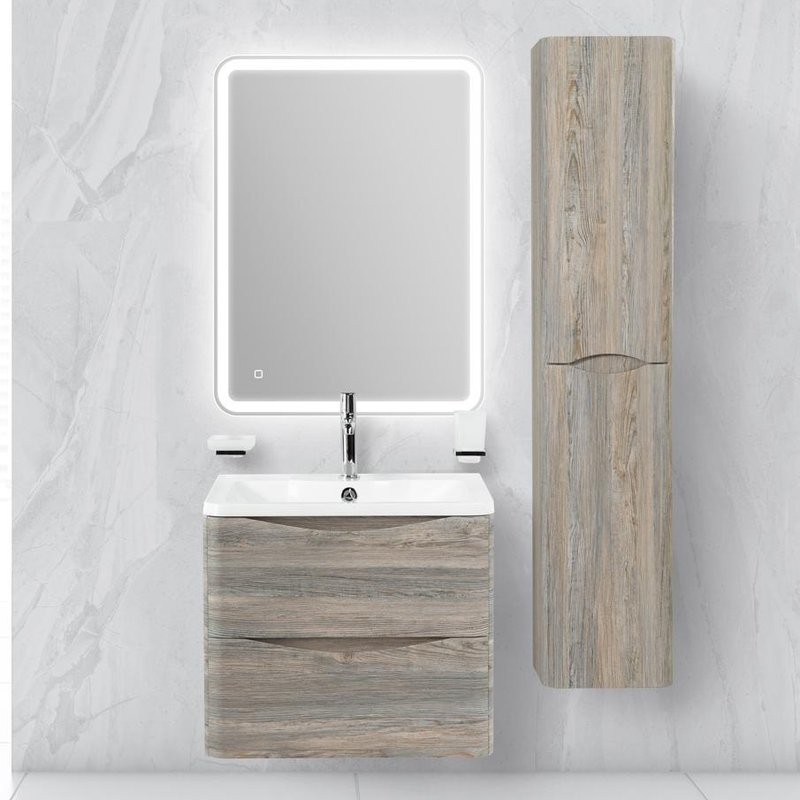 Мебель для ванной комнаты BelBagno Acqua 70 подвесная, pino scania