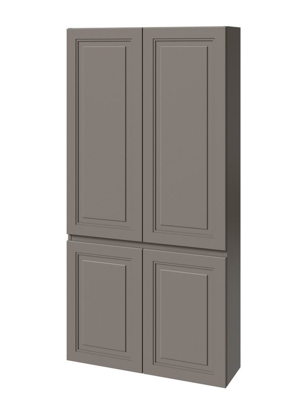 Шкаф-пенал для ванной Caprigo Wales 80 айрон