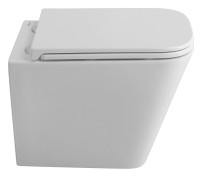 Унитаз подвесной BelBagno Ardente-R BB520CH-TOR безободковый, крышка BB2322SC с микролифтом