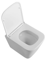 Унитаз подвесной BelBagno Ardente-R BB520CH-TOR безободковый, крышка BB2322SC с микролифтом