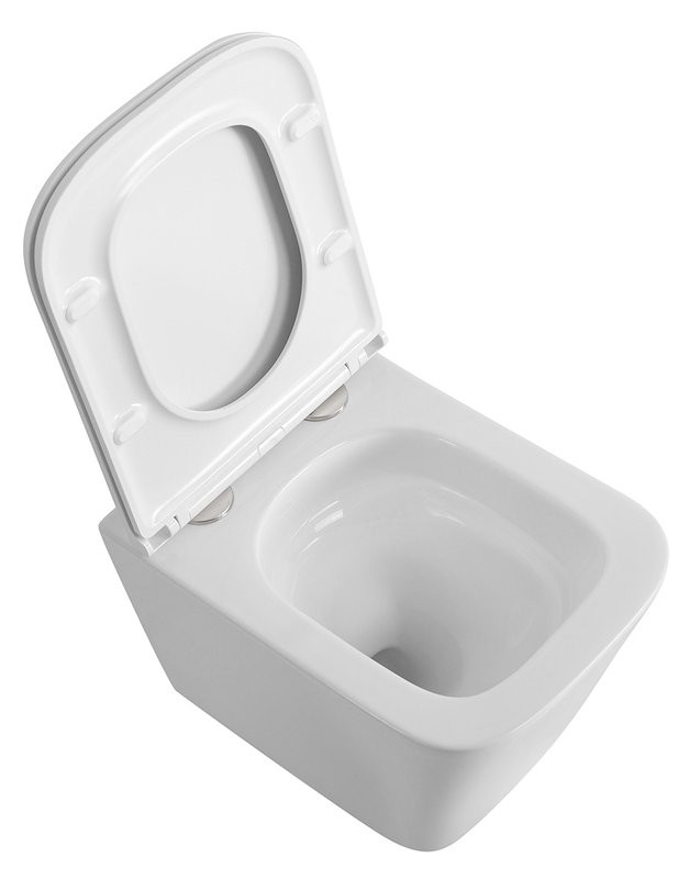 Унитаз подвесной BelBagno Ardente-R BB520CH-TOR безободковый, крышка BB2322SC с микролифтом
