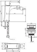 Смеситель для биде Lemark Ursus LM7208BL