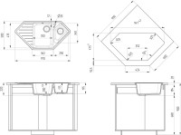 Мойка кухонная Ulgran U-409 307 терракот + дозатор U-02 терракот Мойка кухонная Ulgran U-409 307 терракот + дозатор U-02 терракот