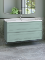 Тумба с раковиной Caprigo Wales 120 селесте