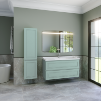 Тумба с раковиной Caprigo Wales 120 селесте