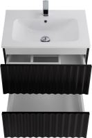 Тумба под раковину Art&Max Elegant 60 подвесная, черная матовая