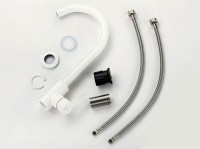 Смеситель для кухни Fmark FS8232W белый Смеситель для кухни Fmark FS8232W белый