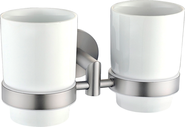 Стакан Allen Brau Priority 6.31003-BN двойной, брашированный никель