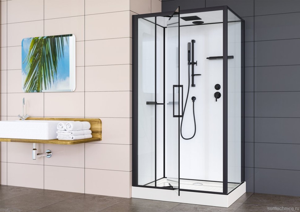 Душевая кабина Esbano Raspa 128 120х80х215