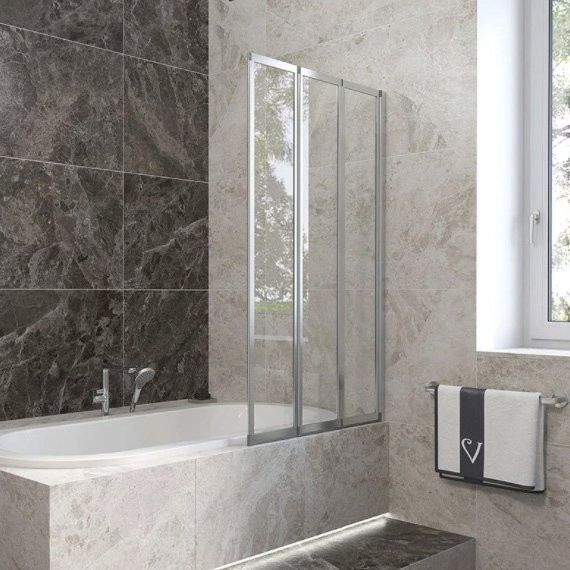 Шторка на ванну Veconi Palau PL-73R 120 см