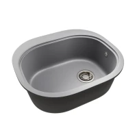 Мойка кухонная Emar Quartz EMQ-1570.C Алмаз Мойка кухонная Emar Quartz EMQ-1570.C Алмаз