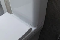 Унитаз-компакт напольный Allen Brau Infinity 4.21012.20 безободковый, с микролифтом, белый глянец