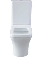Унитаз-компакт напольный Allen Brau Infinity 4.21012.20 безободковый, с микролифтом, белый глянец