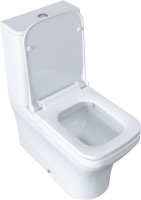 Унитаз-компакт напольный Allen Brau Infinity 4.21012.20 безободковый, с микролифтом, белый глянец