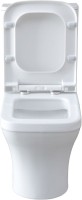 Унитаз-компакт напольный Allen Brau Infinity 4.21012.20 безободковый, с микролифтом, белый глянец