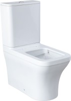 Унитаз-компакт напольный Allen Brau Infinity 4.21012.20 безободковый, с микролифтом, белый глянец